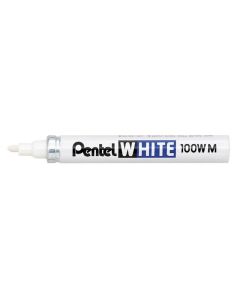 Pentel Merkpen Wit 100W-Medium