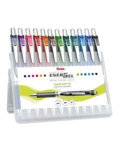 Pentel Energel Roller BL77 12 Kleuren Set Assorti