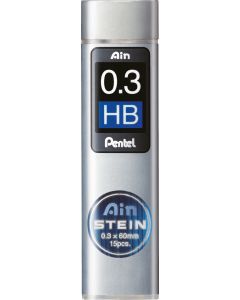 Pentel Kok met 15 Stiften 0,3 HB