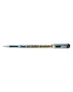 Pentel Textiel Gelroller BN15 Zwart