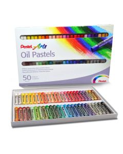 Pentel Oliepastels PHN-50 Kleuren