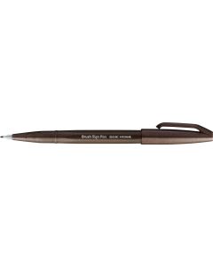 Pentel Brush Sign SES15C-E3 Donkerbruin